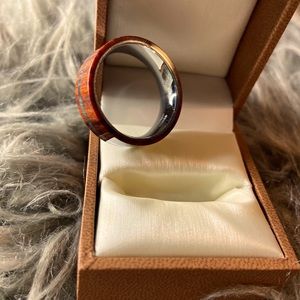 Mens tungsten wedding band